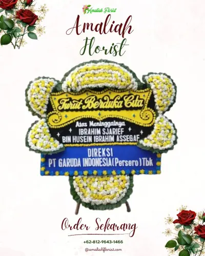 Papan Bunga Duka di Panyingkiran Kidul